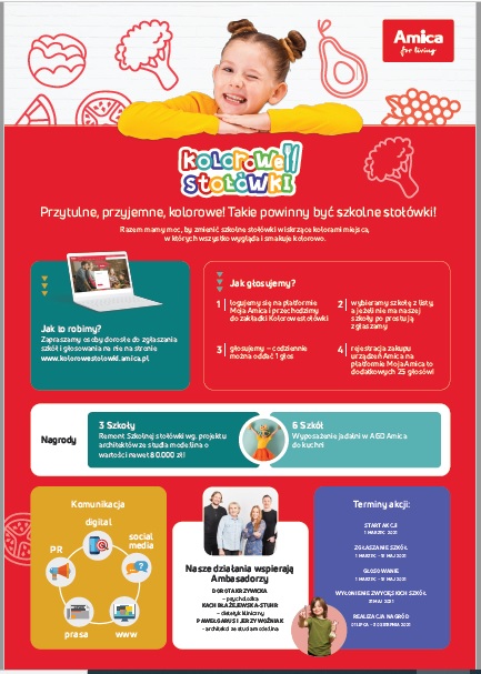 kolorowe stołówki