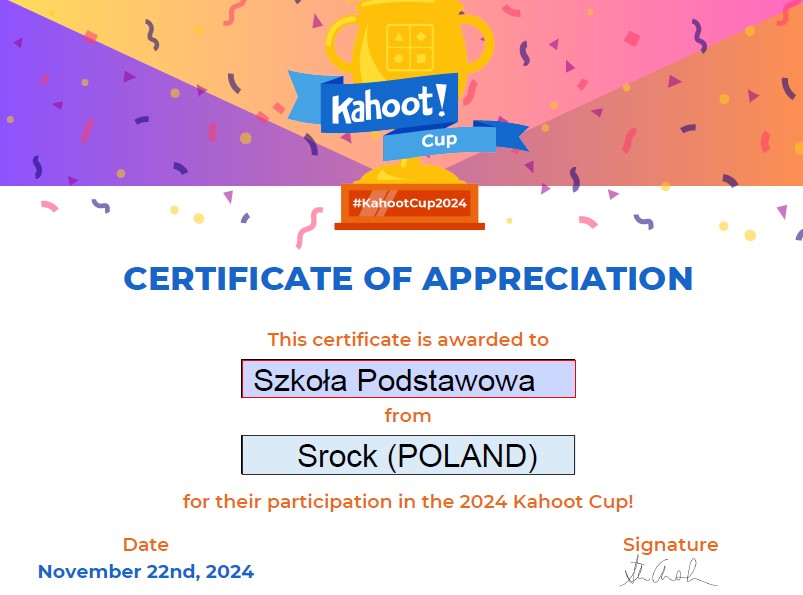 Kahoot Cup 2024